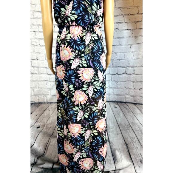 H & M Divided Floral Maxi Dress - 12 - Picture 12 of 14